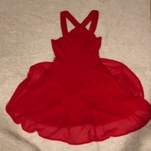 charlotte russe red dress